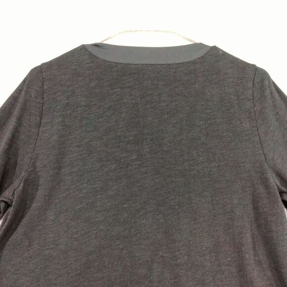 Soft Surroundings Danielle Button Shirt Wmns Sz SP Black V-Neck Cardigan Charm - Picture 10 of 12